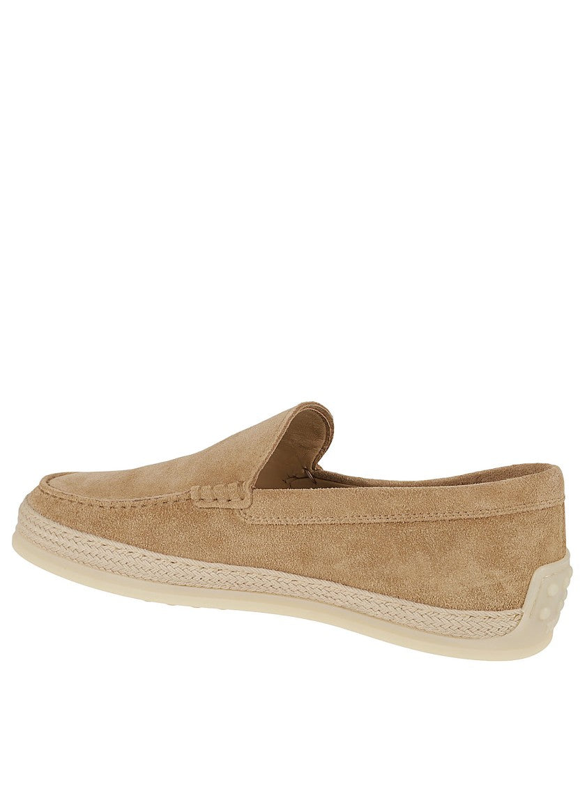 Slip-On Calfskin Flat Shoes