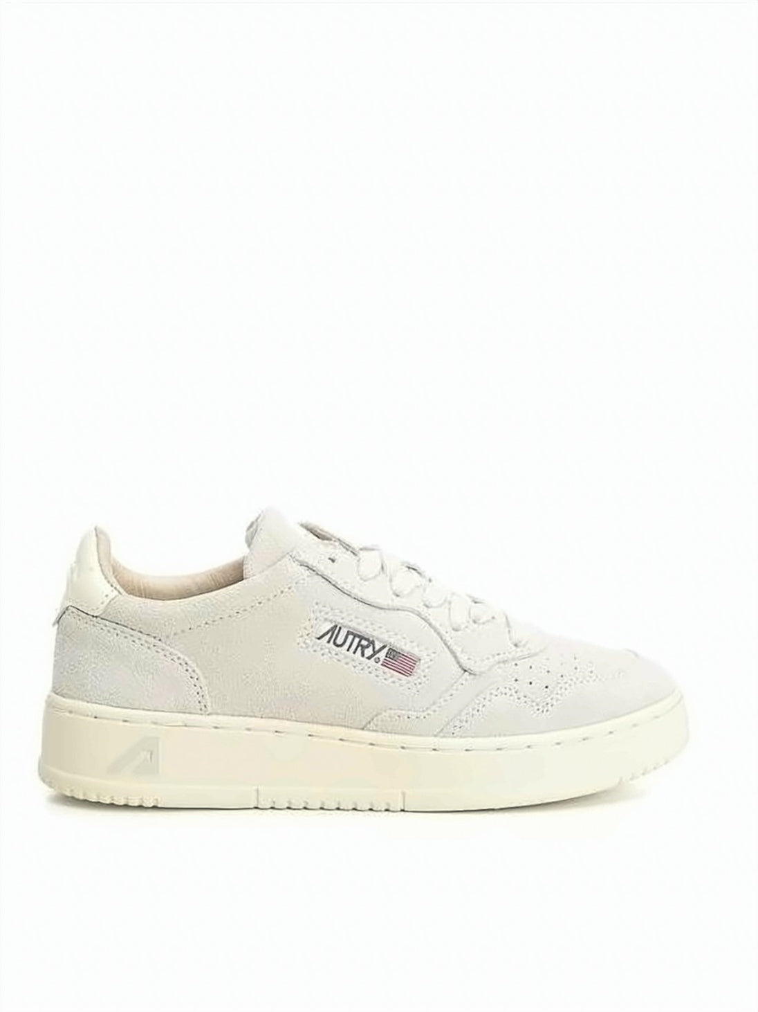 Suede Upper Low-Top Sneakers With Minimalist Design