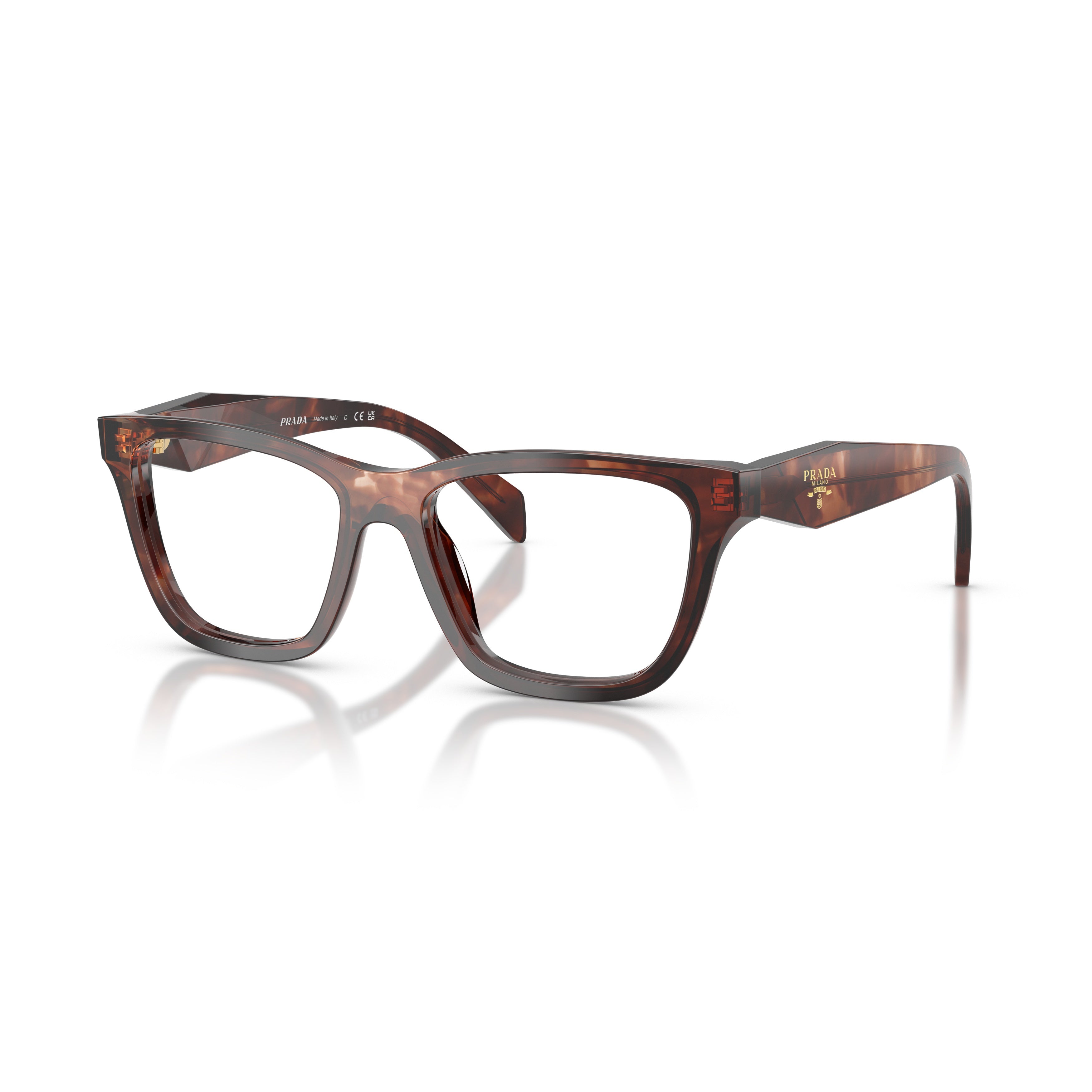 0pr C10v Oversized Tortoiseshell Frame Sunglasses