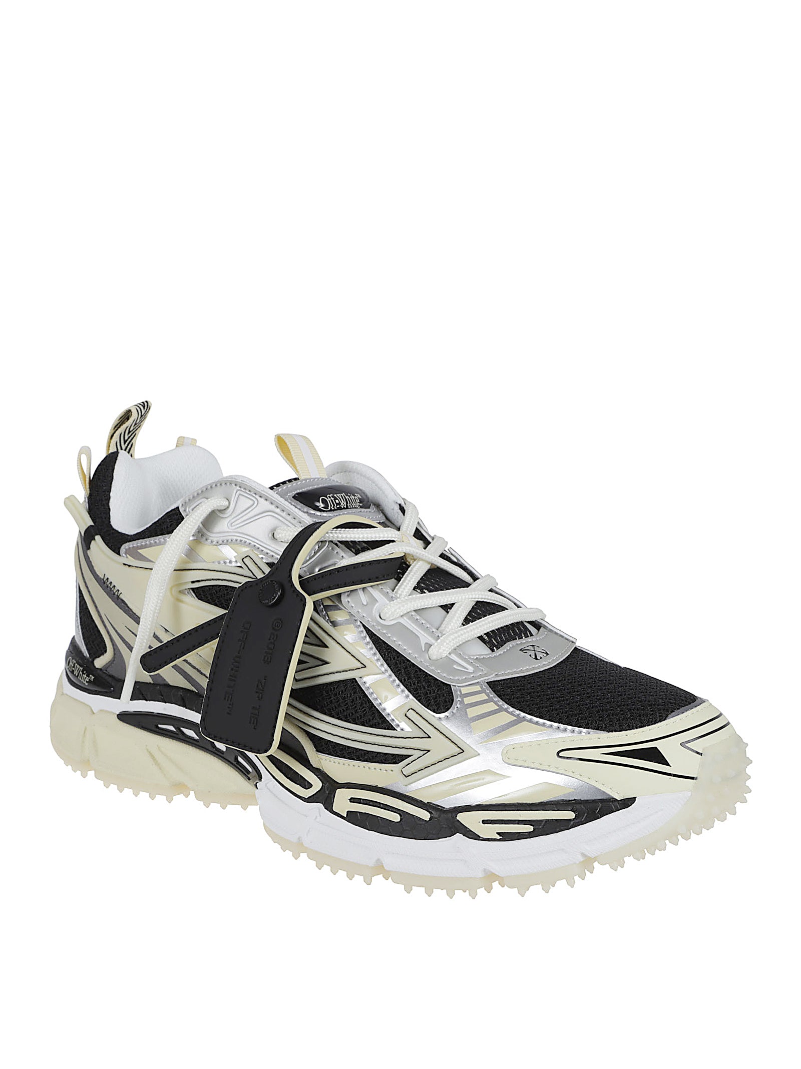 Performance-Inspired Sneakers with Signature Arrow Motifs
