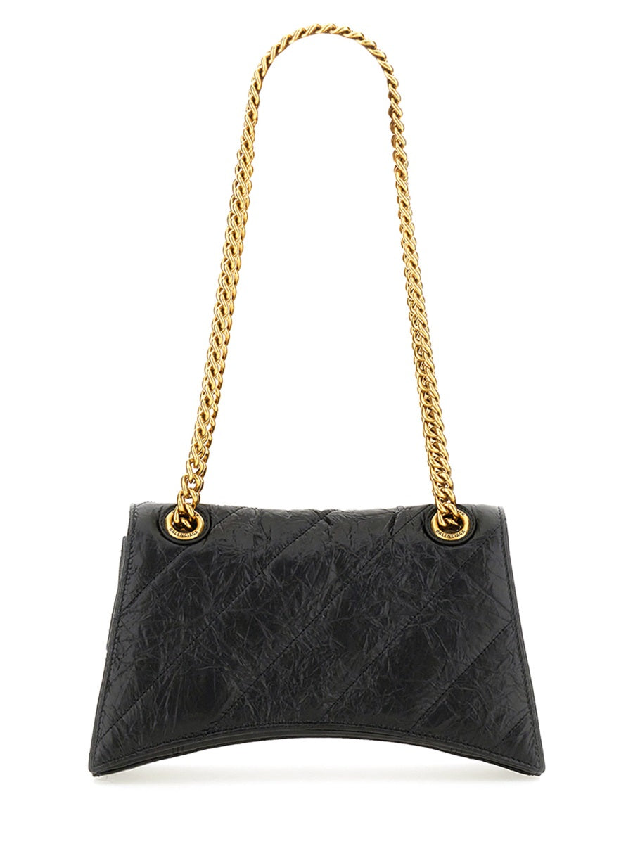 Compact Rectangular Shoulder Bag with Detachable Strap