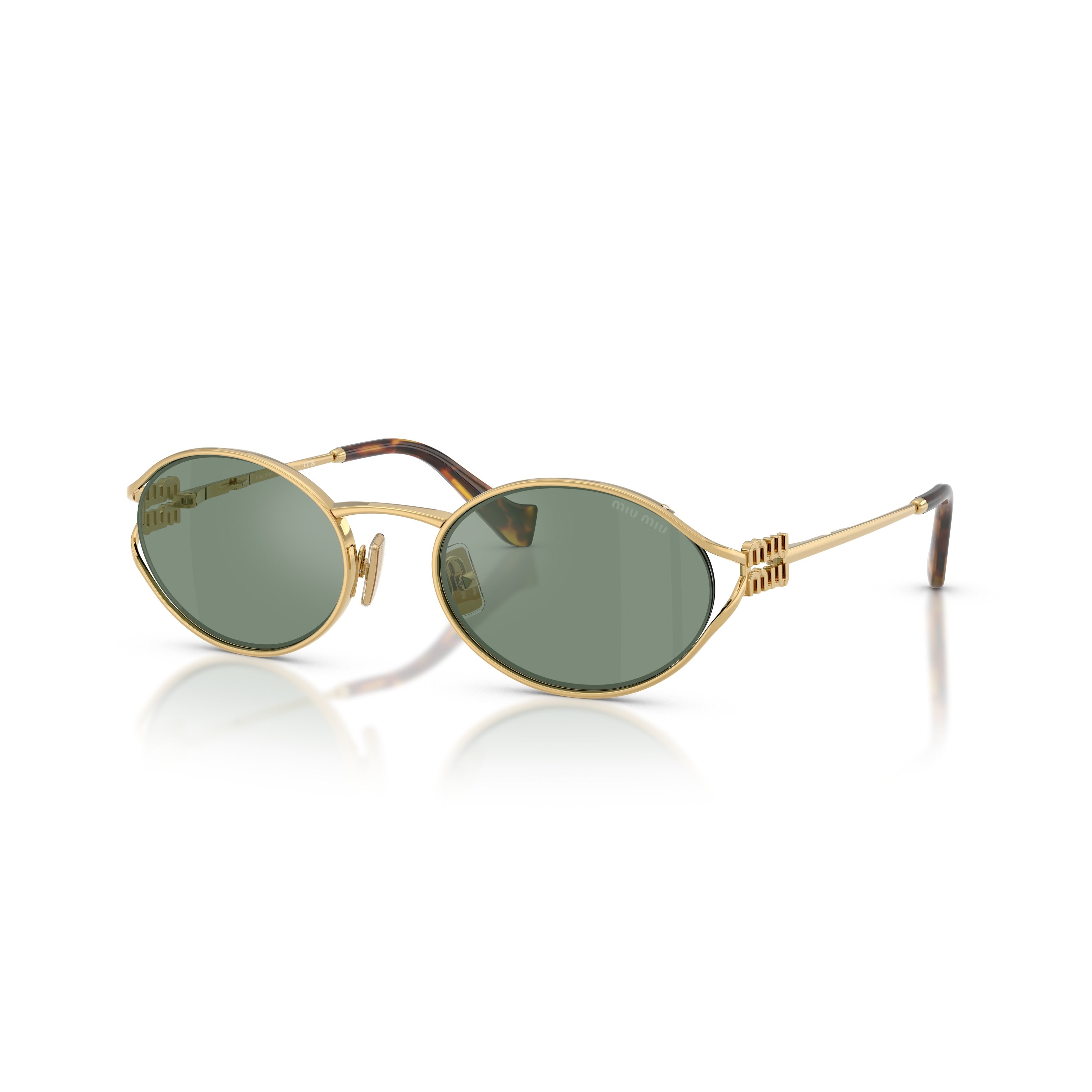 0mu 52ys Oval-Shaped Sunglasses