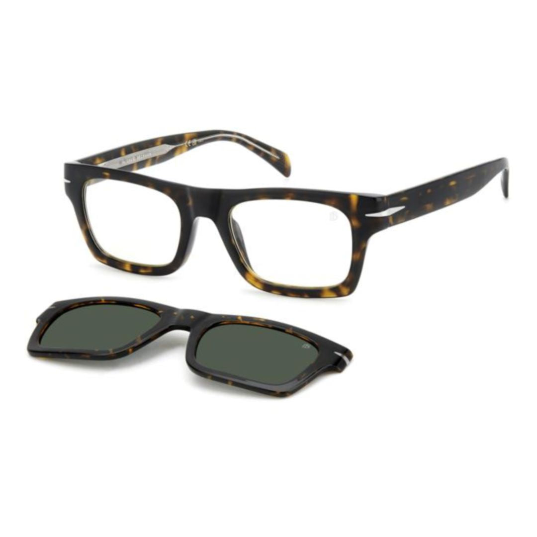 Db 7129/Cs Rectangular Tortoiseshell Eyeglasses