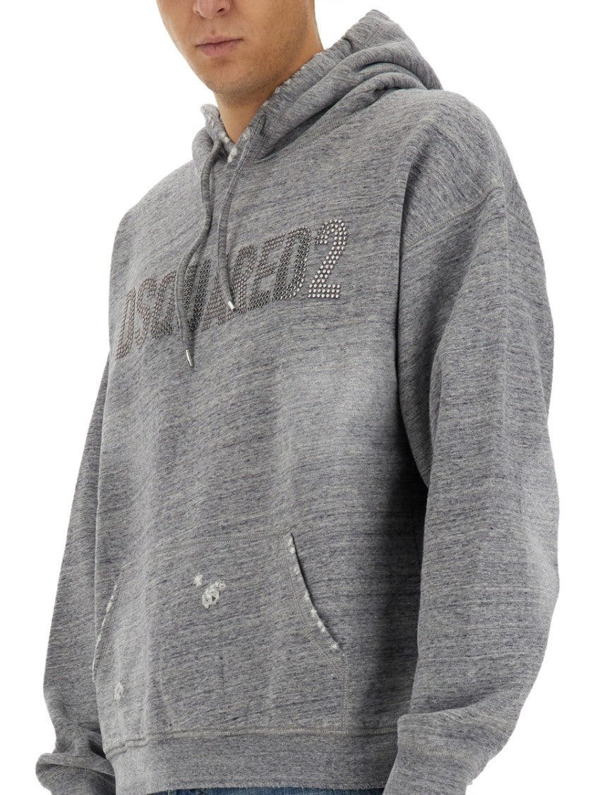 Relaxed Fit Grey Sweatshirt