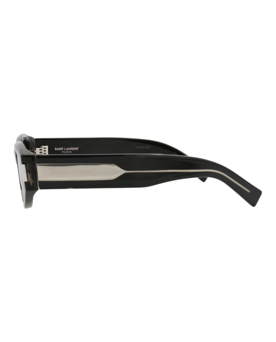 Round-Frame Recycled Acetate Sunglasses