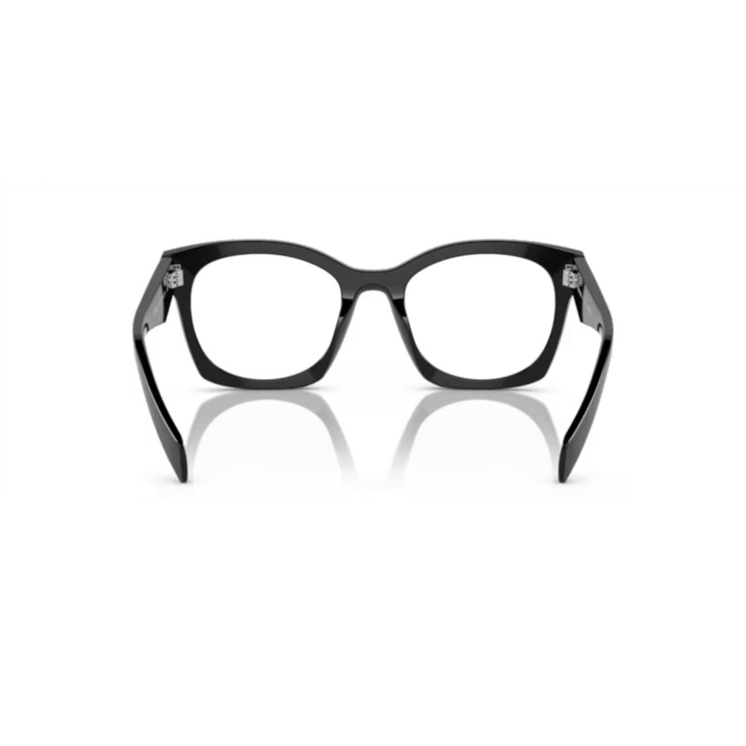 0pr A05v Square Frame Black Acetate Sunglasses