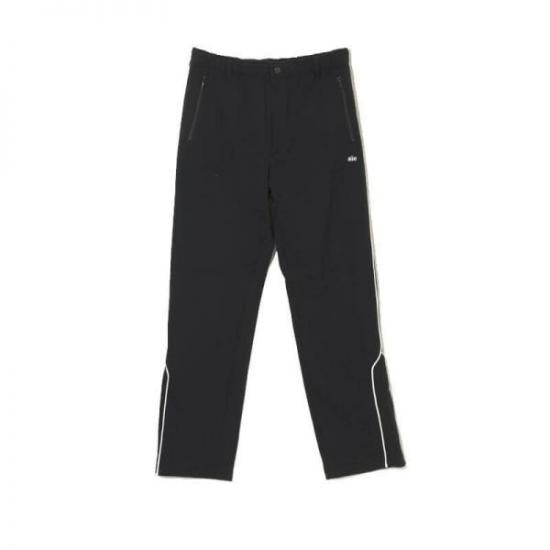 Jogger Pants With Contrasting Piping And Side Pockets