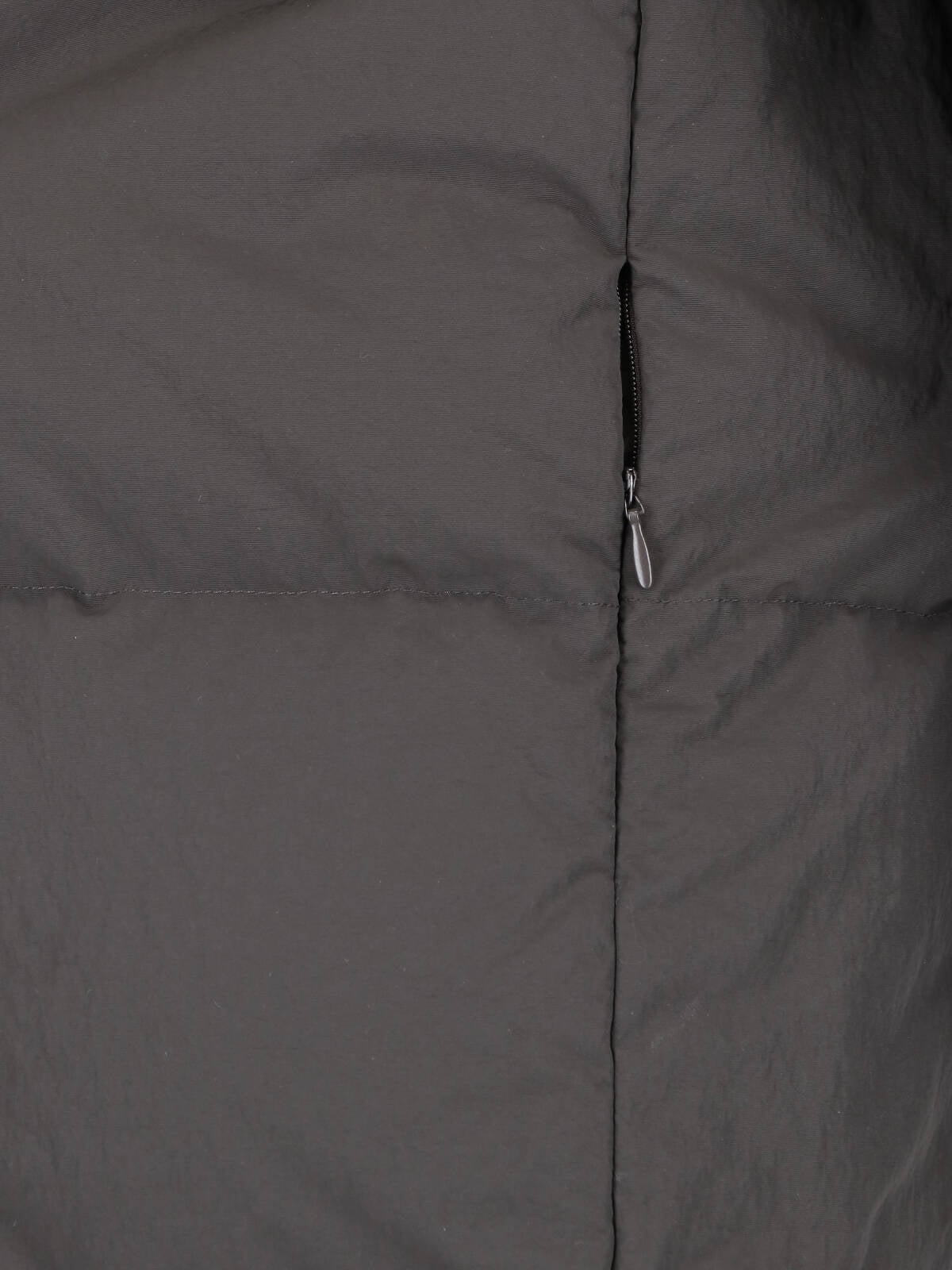 Black Padded Quilted Boxy Jacket