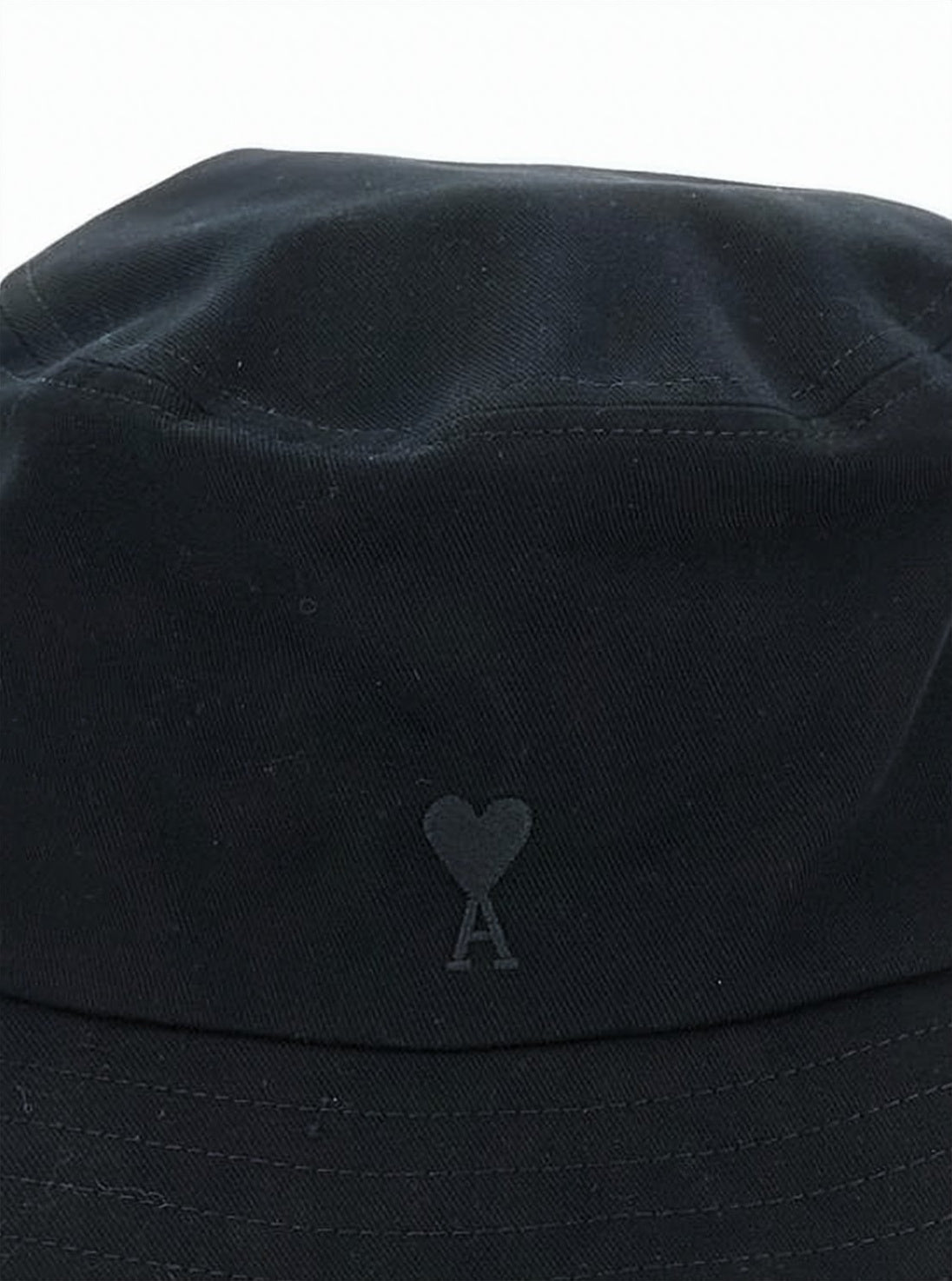 Cotton Bucket Hat With Tonal Logo Detail