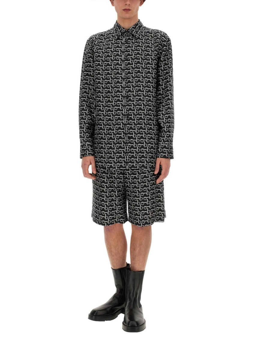All Over Print Bermuda Shorts