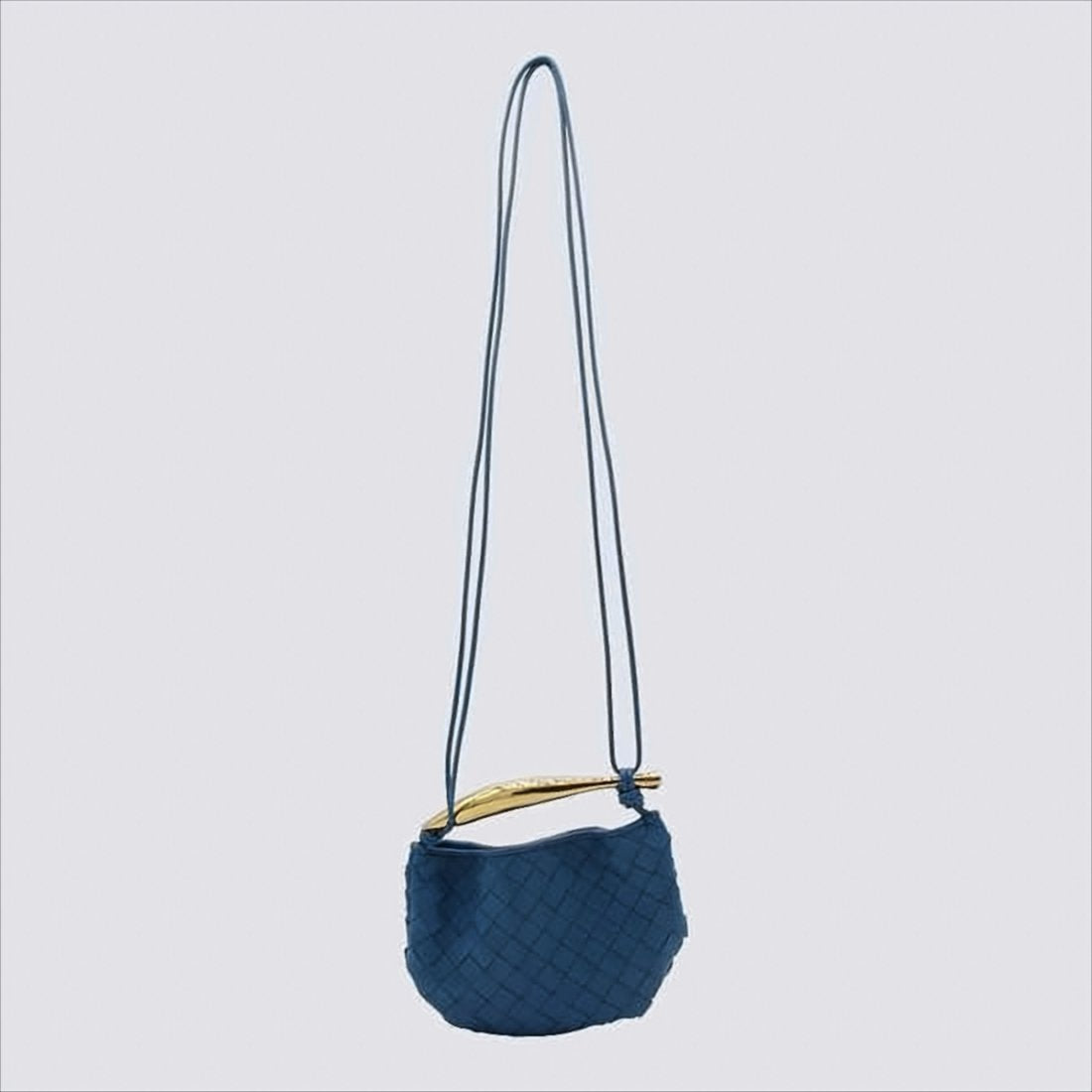 Woven Lambskin Crossbody Bag