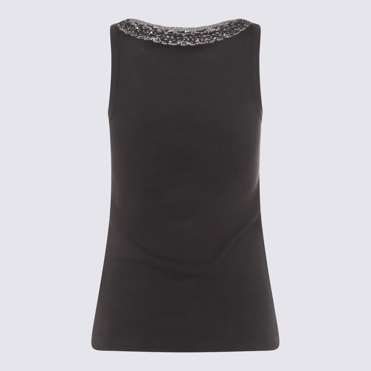 Navy Cotton Top