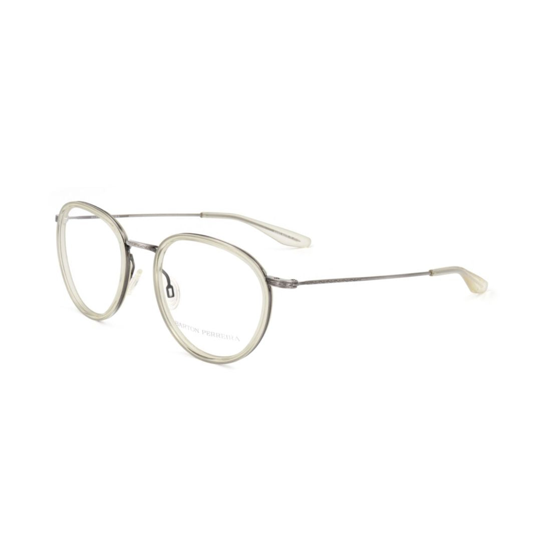 Bp5067 520ld Translucent Metal Frame Rounded Eyeglasses