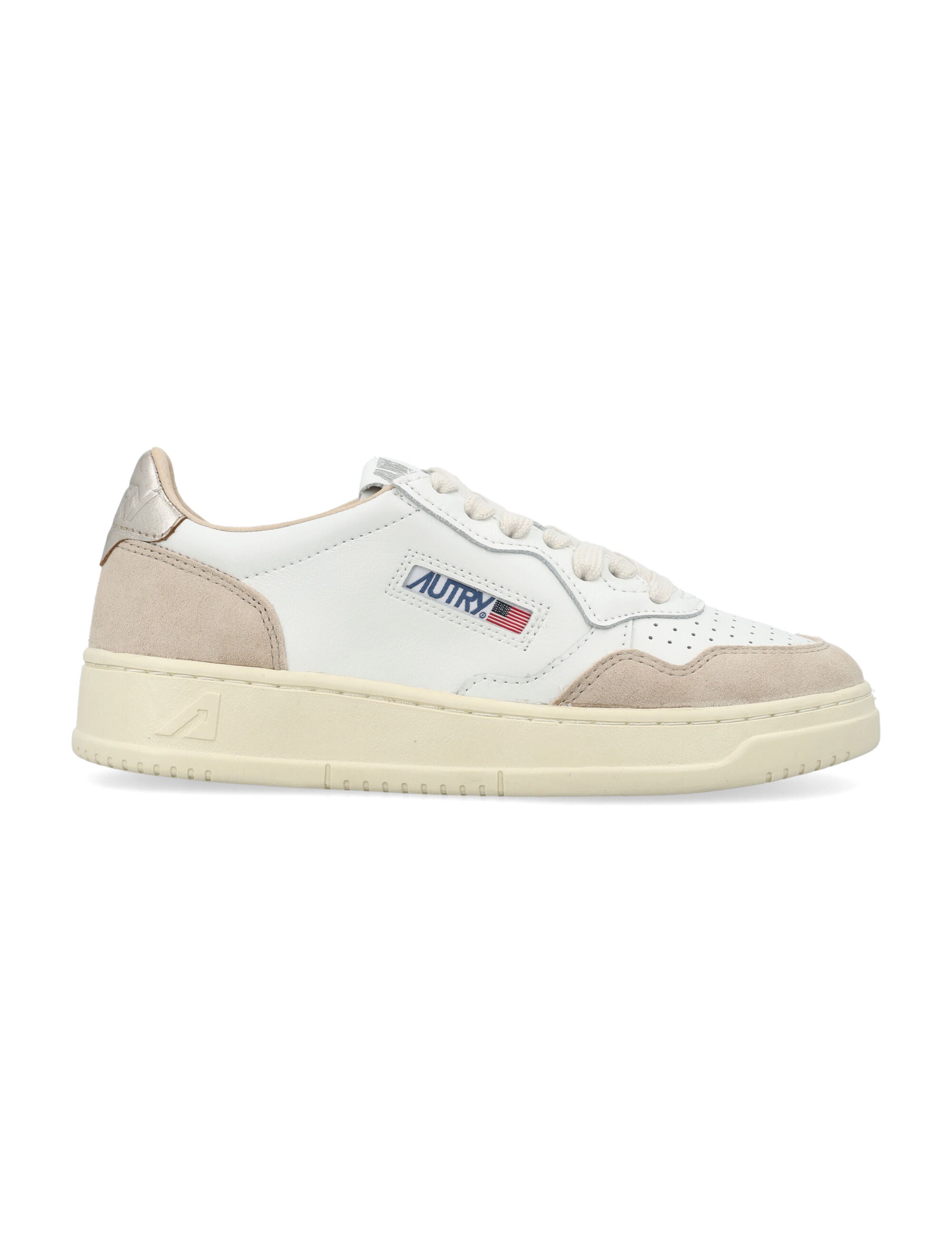 Medalist Leather Suede Low Sneakers
