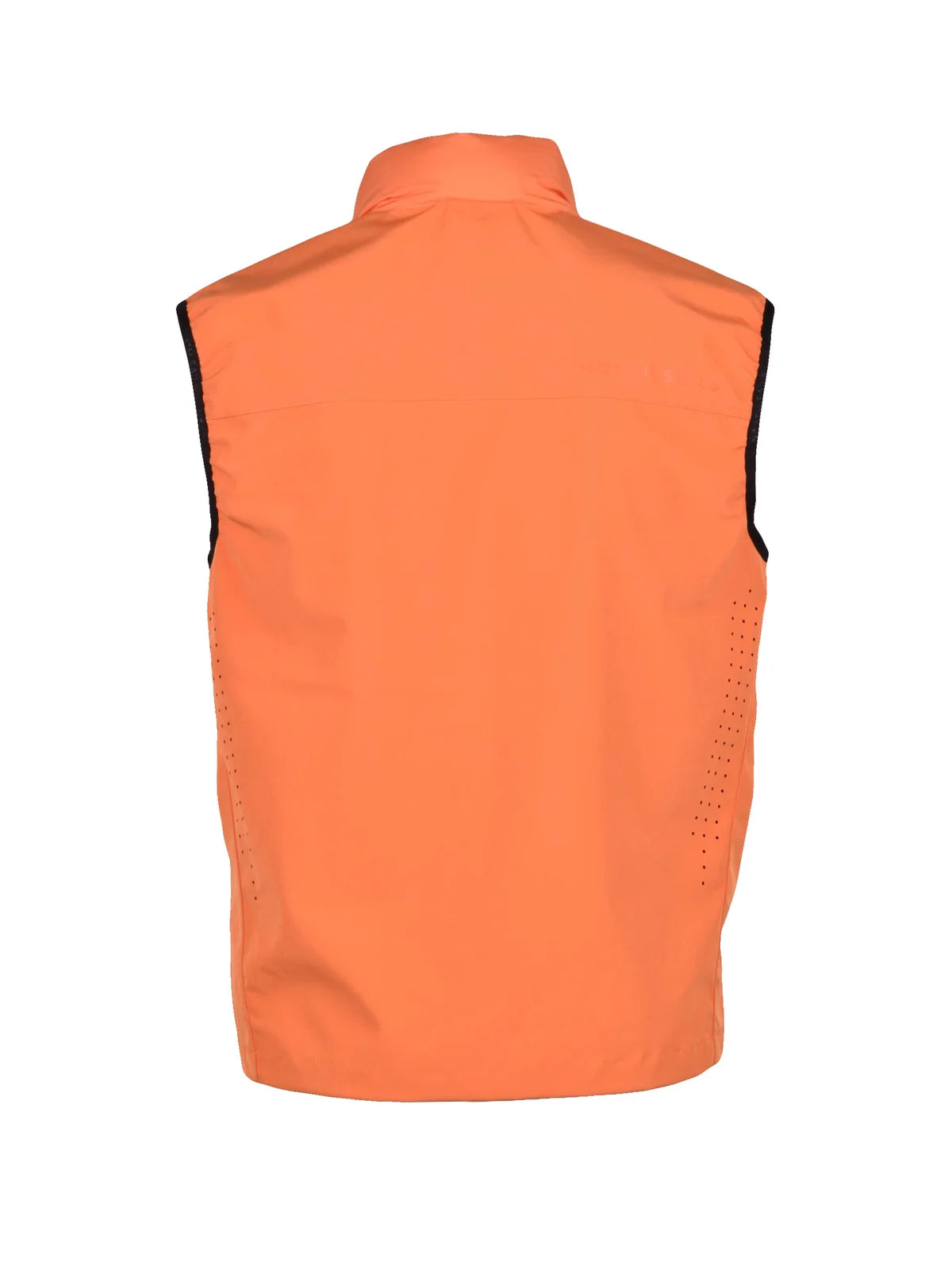 Orange Polyester Padded Technical Vest
