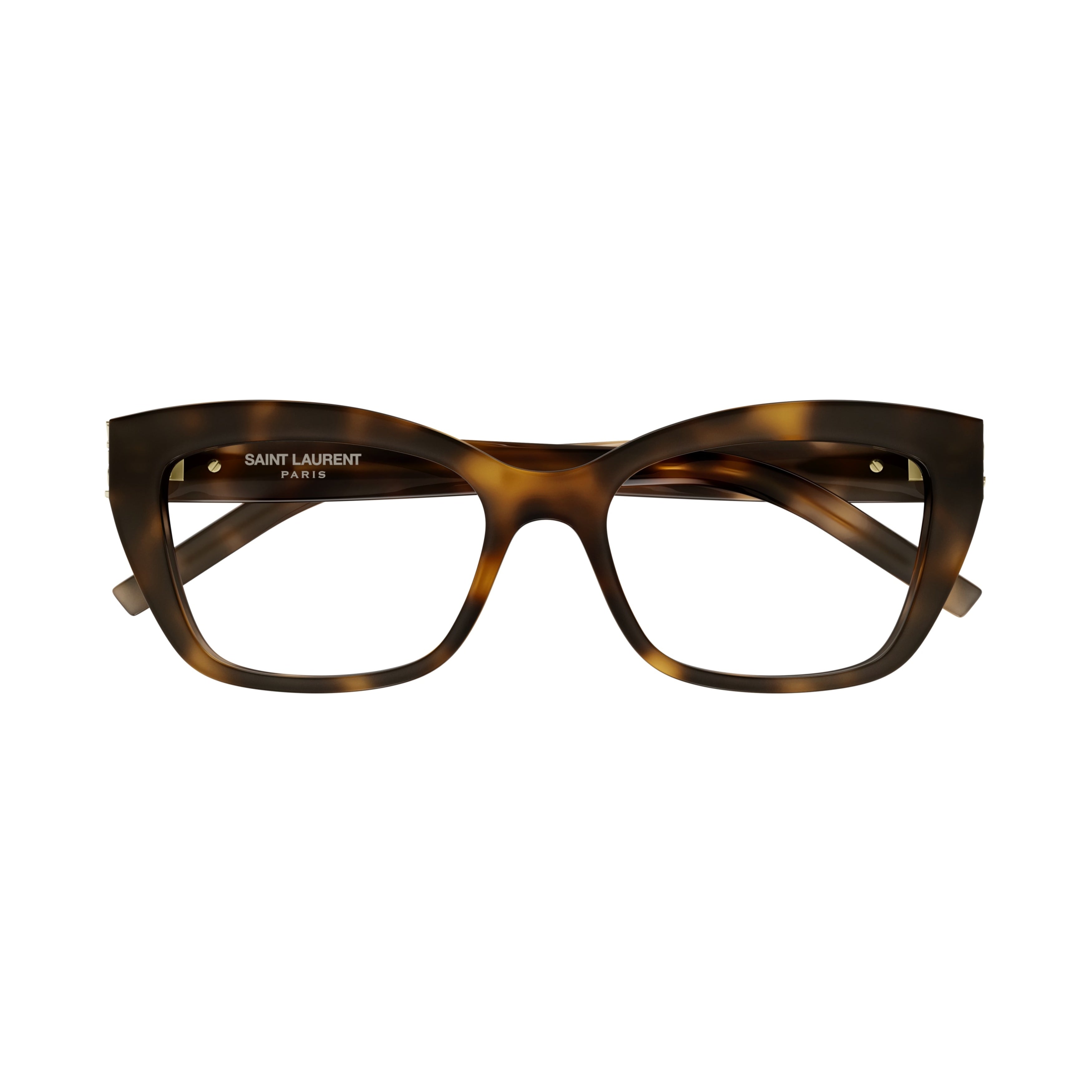 Sl M117 Oversized Square Tortoiseshell Eyeglasses