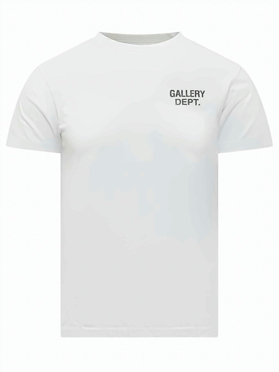 Minimalist White Cotton T-Shirt with Bold Branding