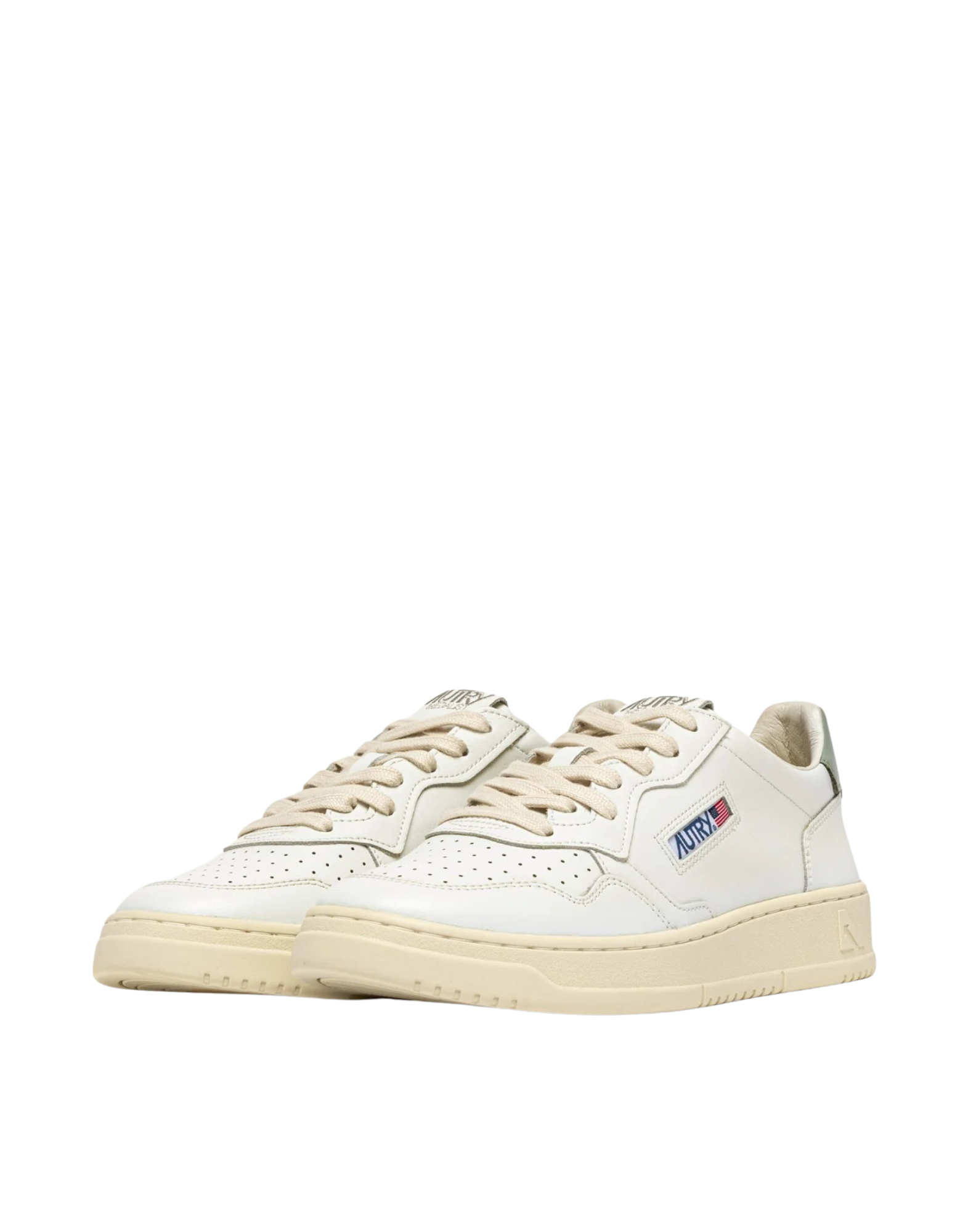Medalist Low Men’s White/Sea Grass Sneakers