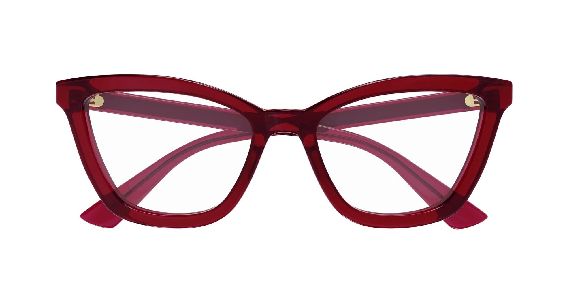 Eyeglasses GG1686O 009 red red transparent 54/17/135