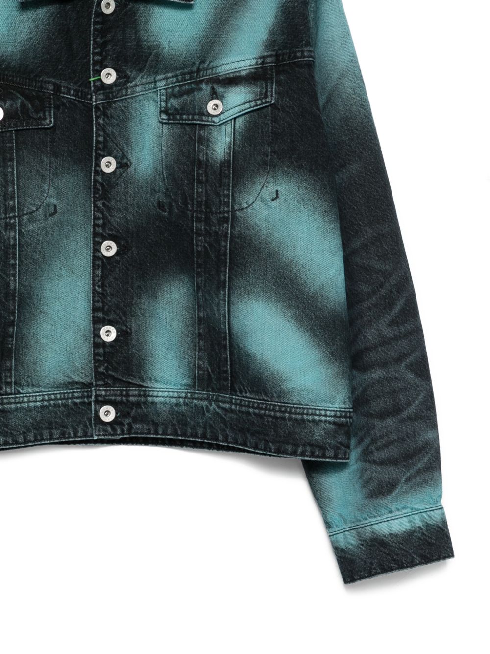 Cropped Silk And Nylon Jacket