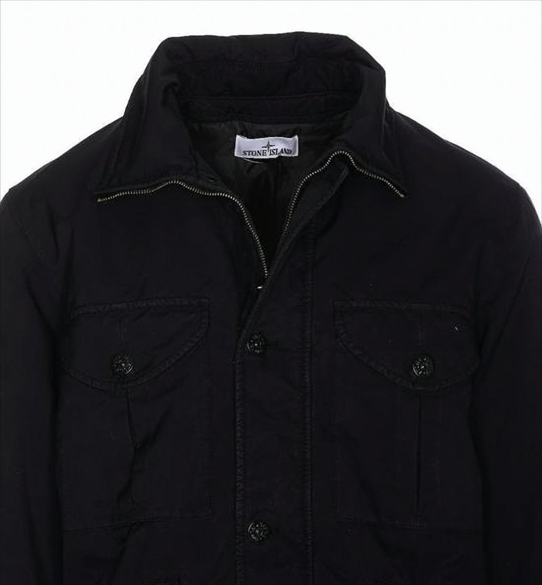High Collar Padded Utility Jacket