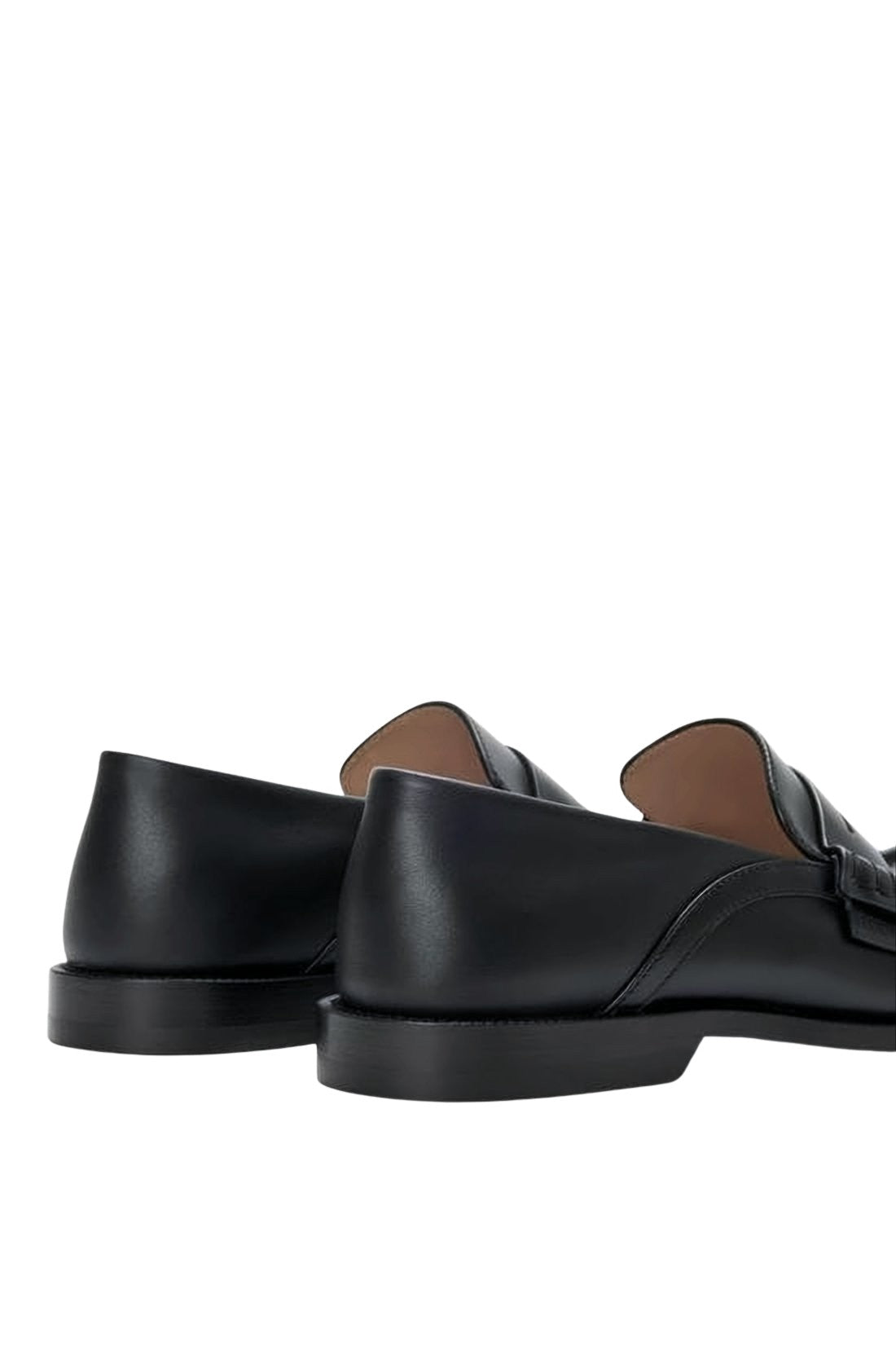 Sleek Calf Leather Loafers