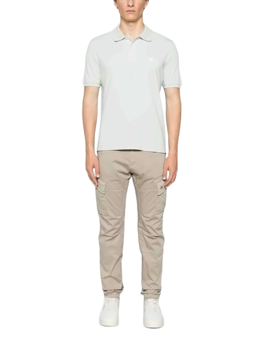 Short-Sleeve Polo Shirt with Classic Collar