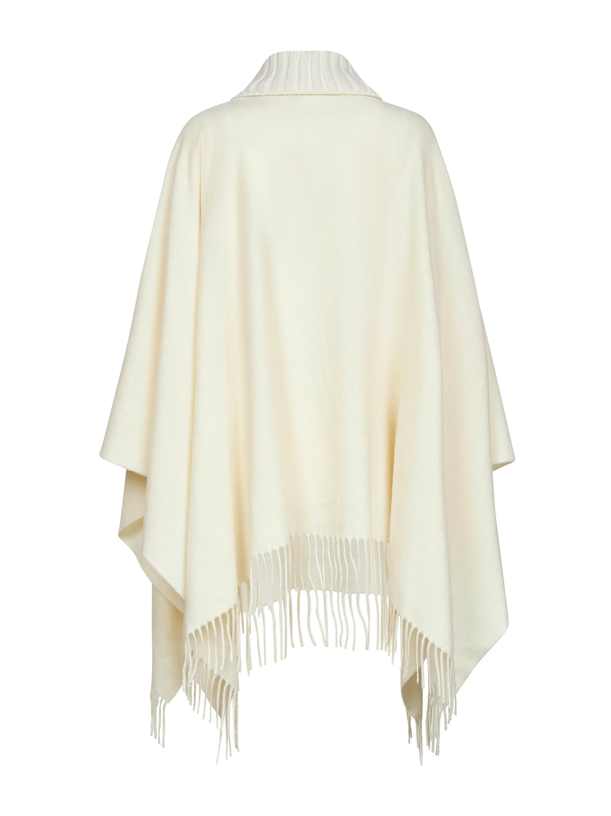 White Paolo Fiorillo Capri Poncho