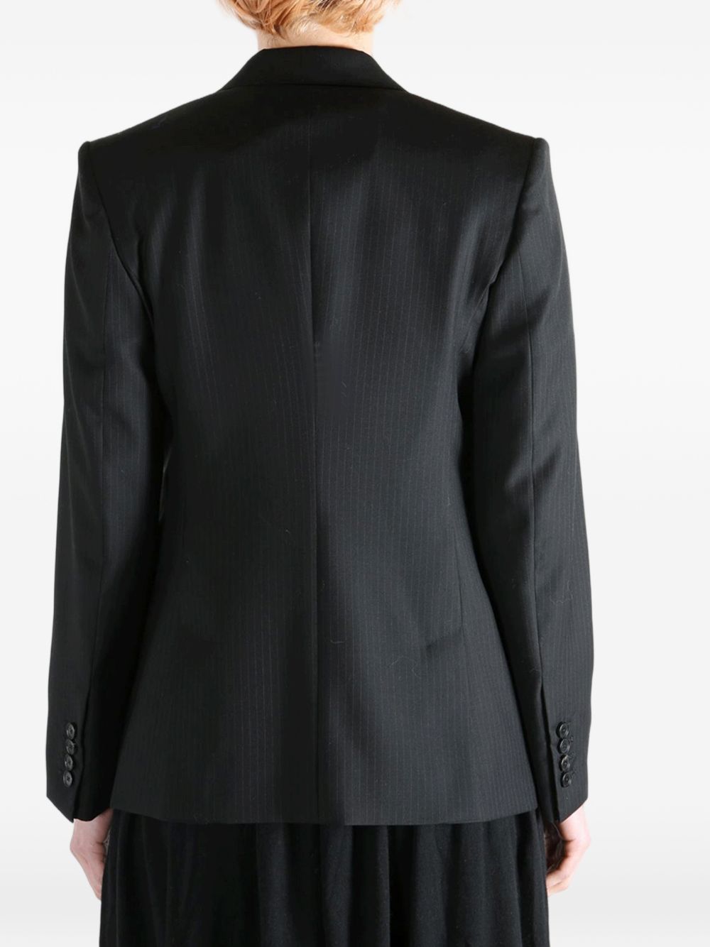 Grey Silk And Nylon Zip Jacket