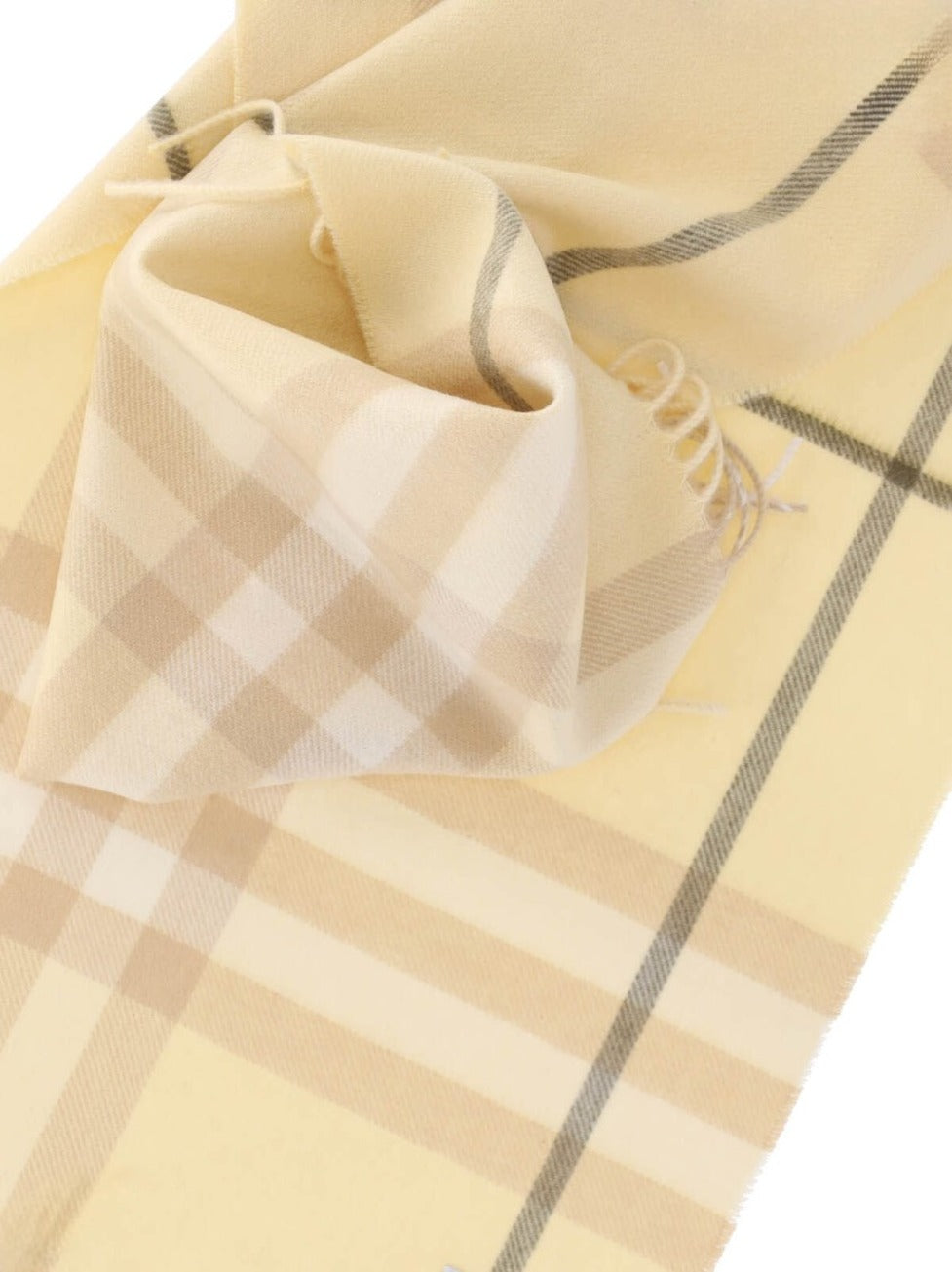 Rectangular Cashmere Scarf With Iconic Logo Intarsia