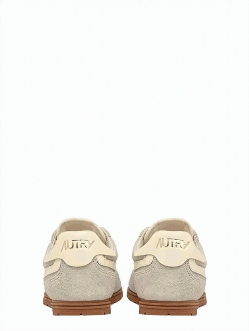 Textured Suede Low-Profile Sneakers