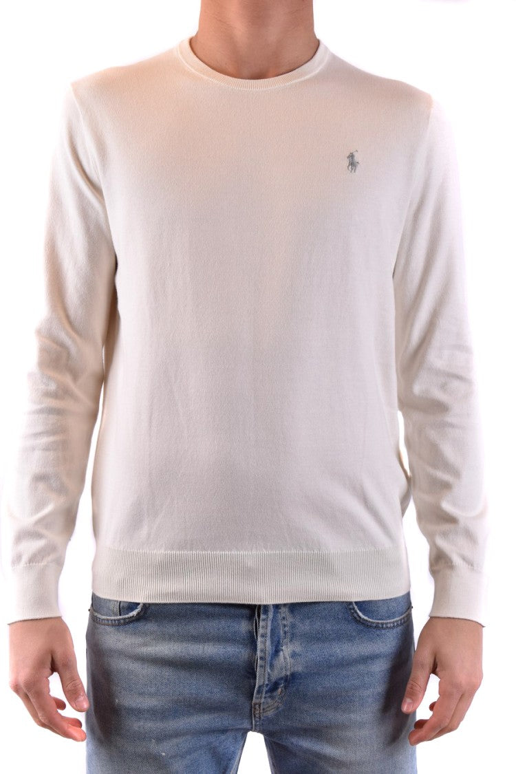 Light Blue Cotton Knitwear