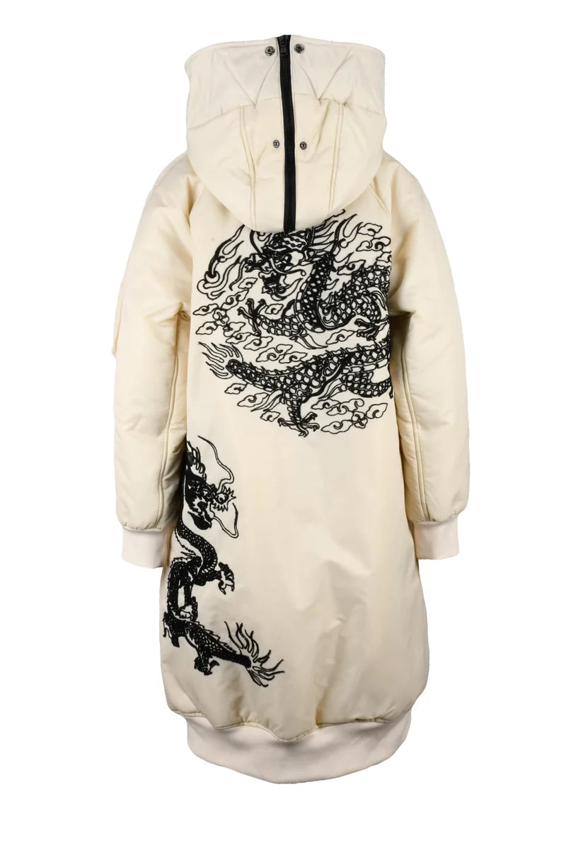 Padded Coat - White