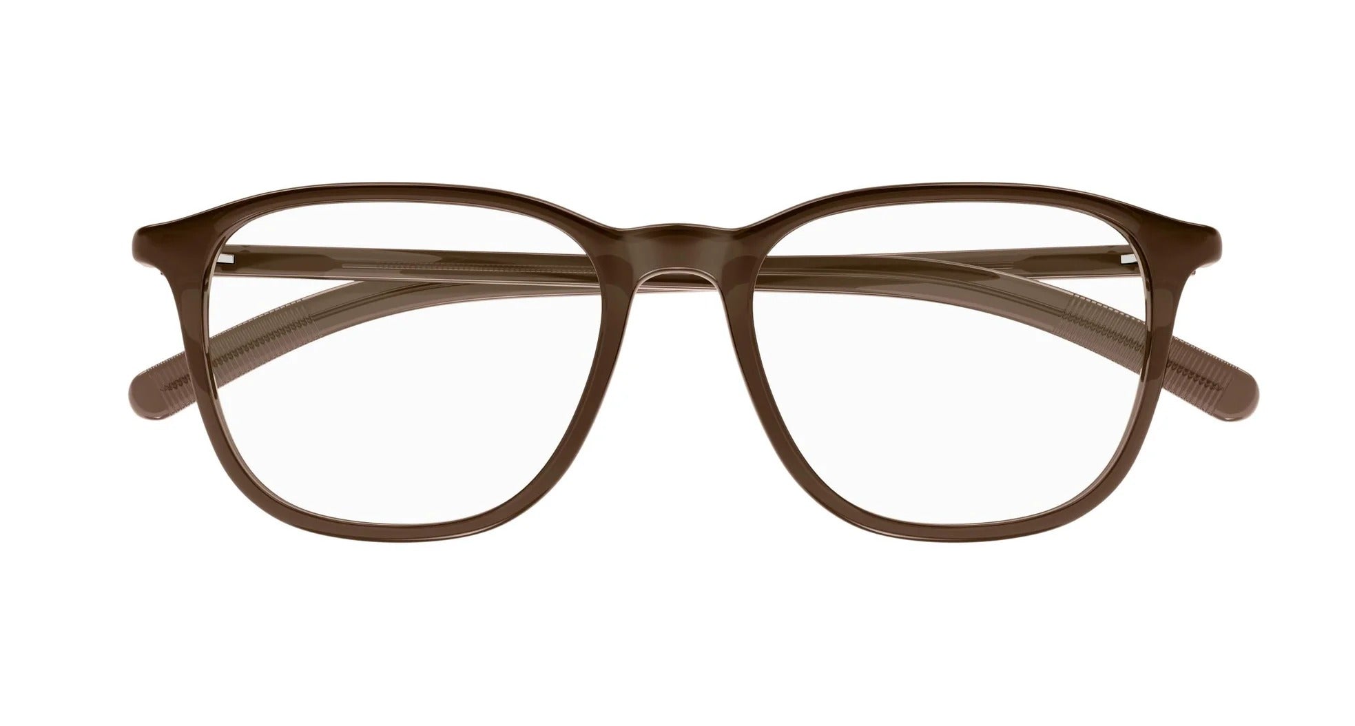 Eyeglasses Montblanc MB0386O 003 Brown Brown Transpare 52/17/145