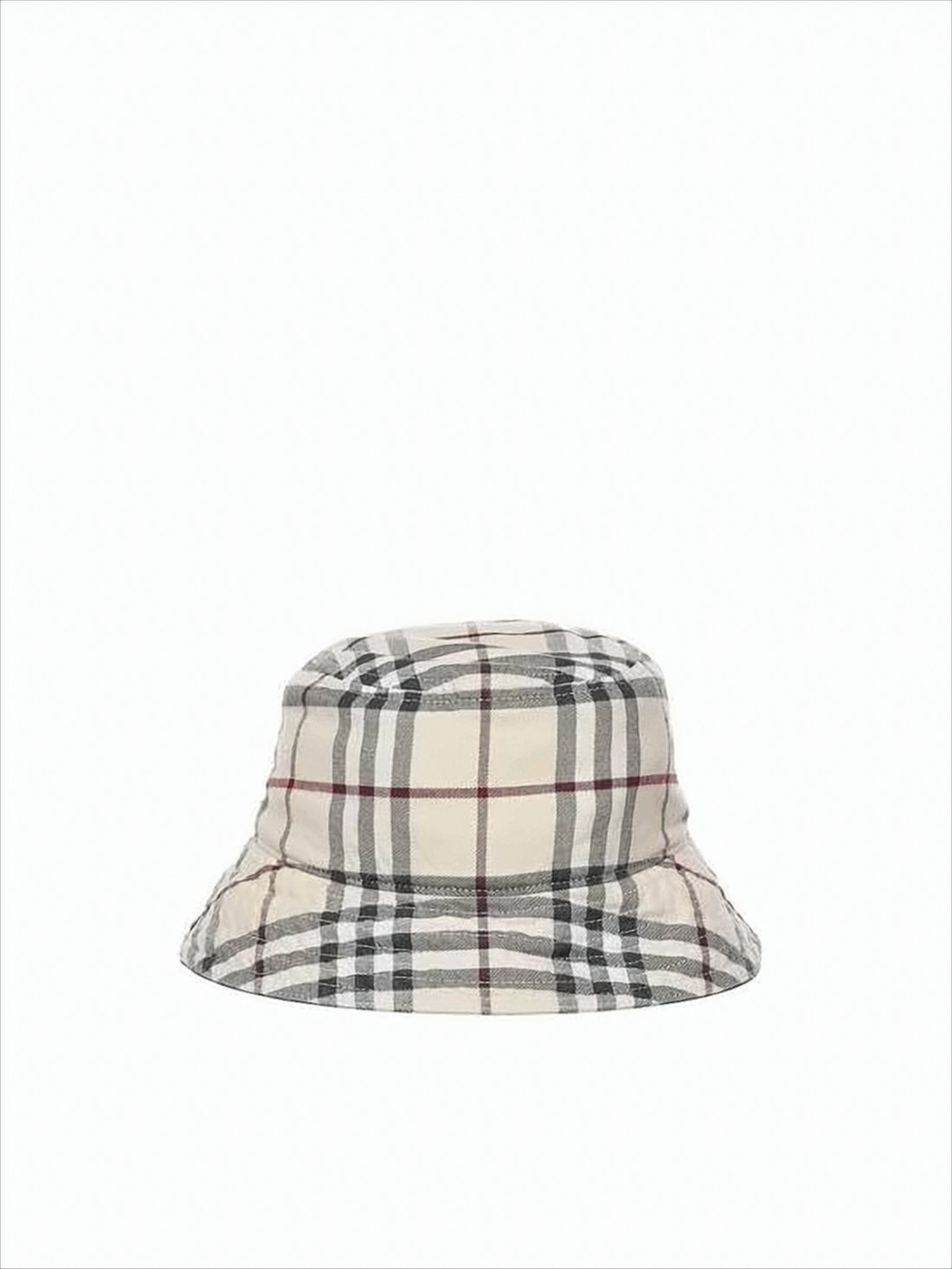 Classic Check Pattern Bucket Hat