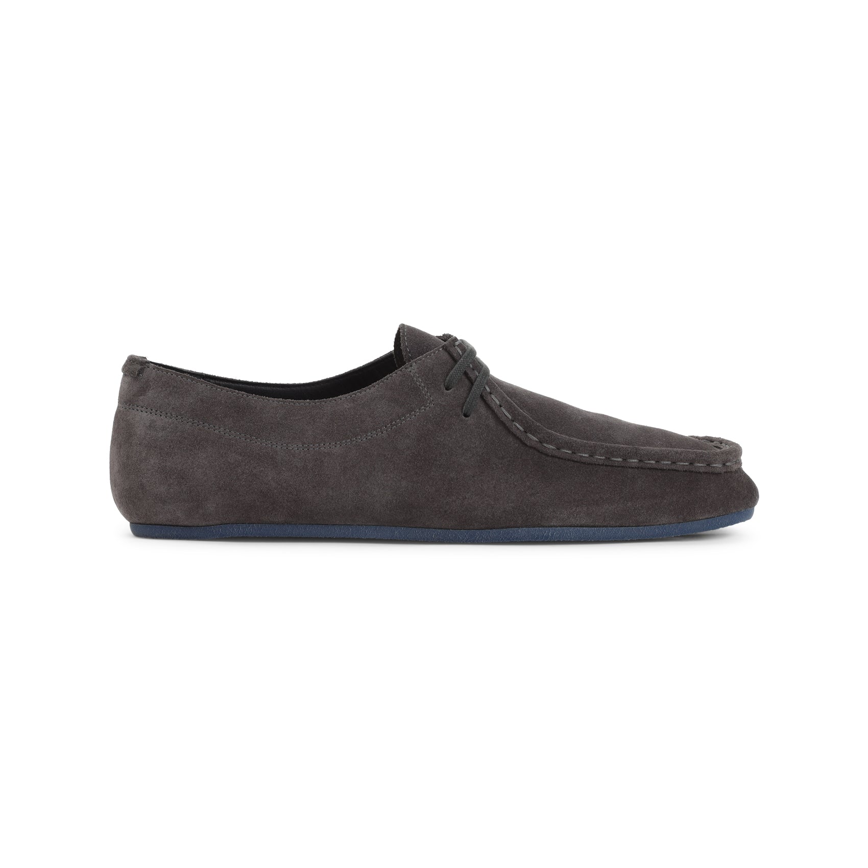 Magnet Grey Suede Lace-Up Shoes