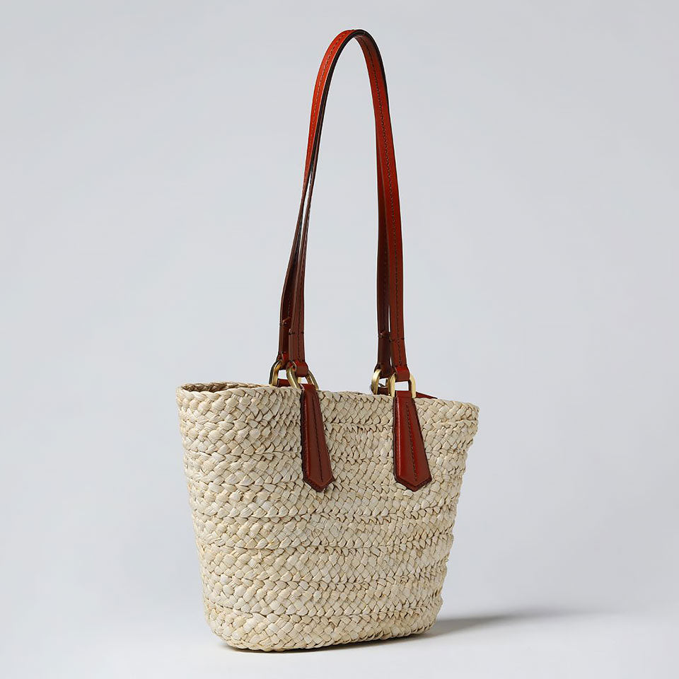 Woven Straw Shoulder Bag