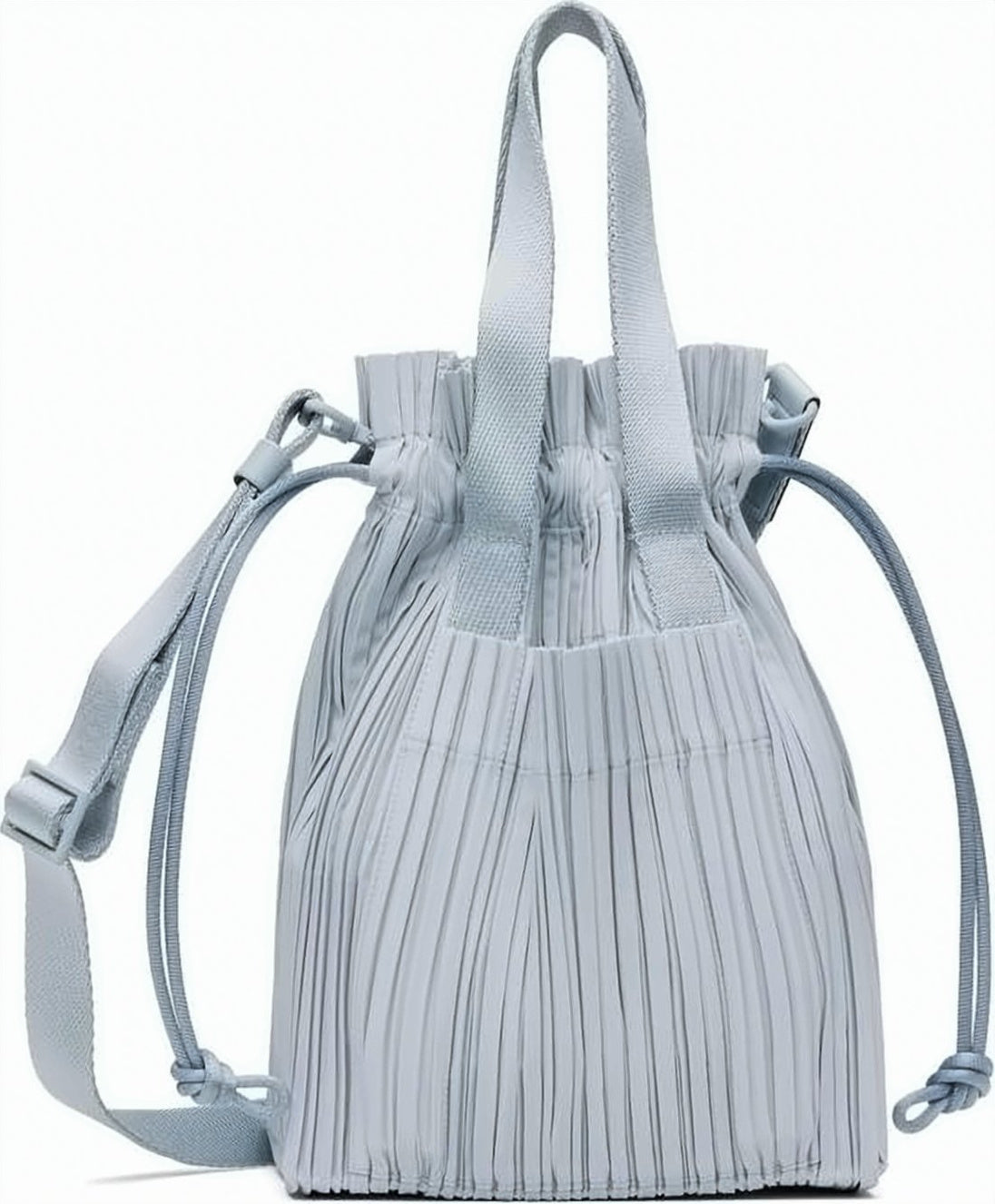 Pleated Design Shoulder Bag