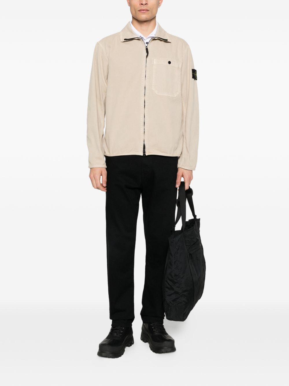 Double-Slider Zip Shirt