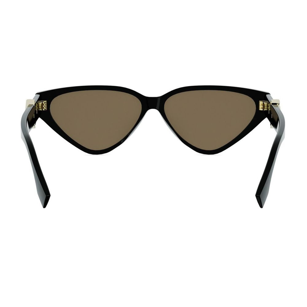 Ff Diamonds Triangular Cat-Eye Sunglasses