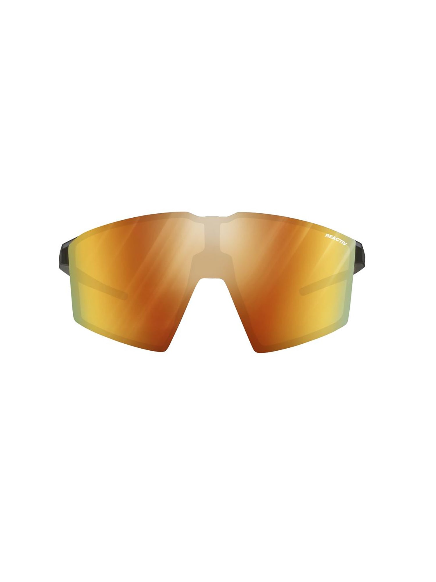Angular Edge Sunglasses with Reflective Lenses