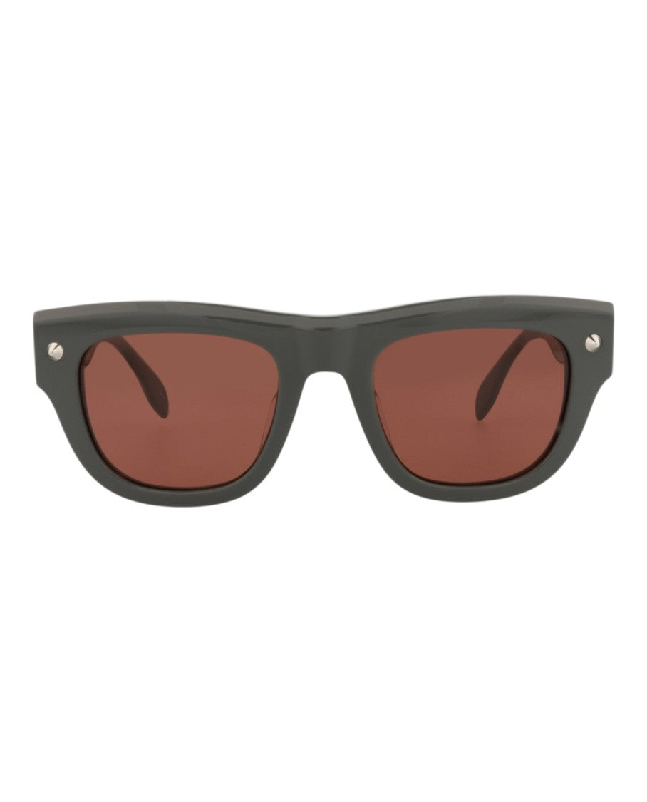 Square-Frame Recycled Acetate Sunglasses