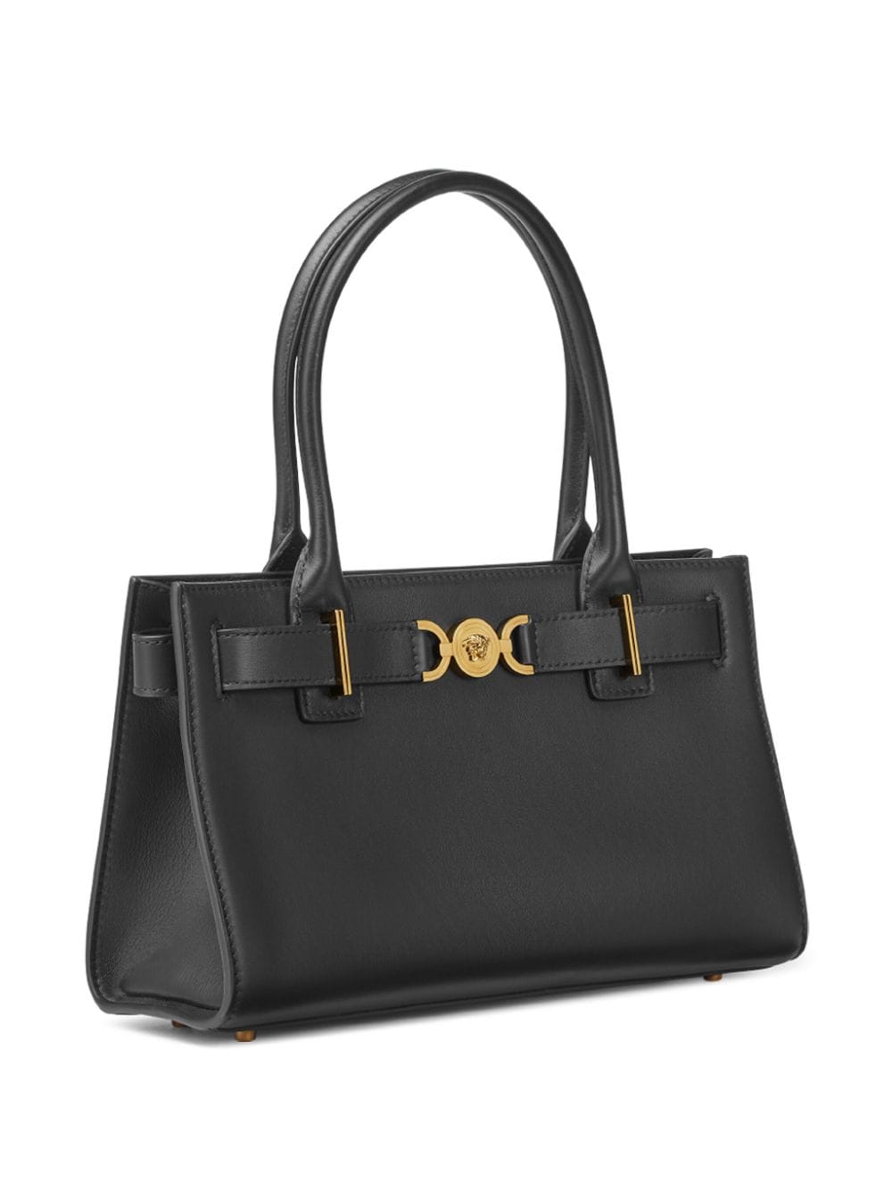 Rectangular Calf Leather Handbag