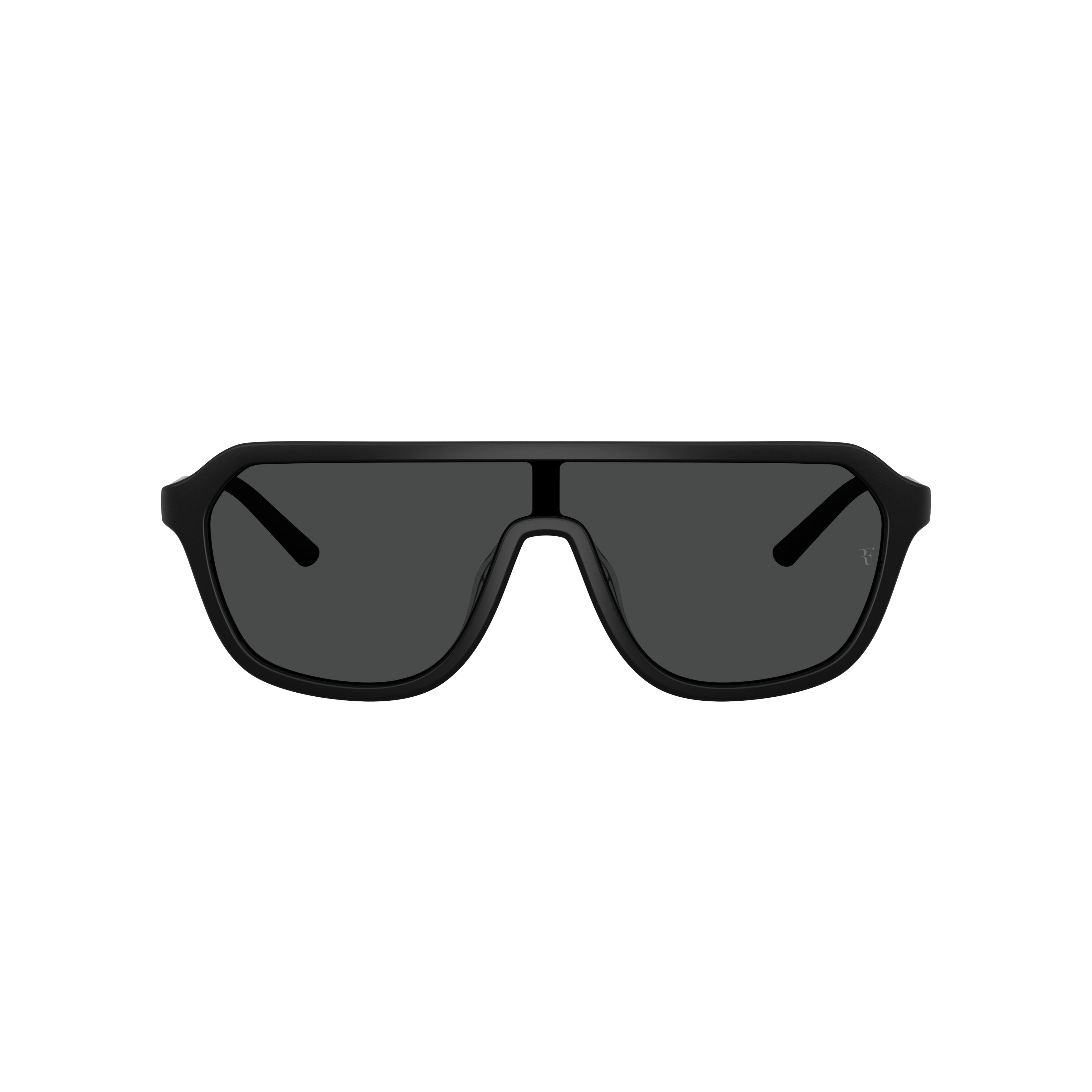 0ov5591su Angular Black Frame Sunglasses with Rectangular Lenses