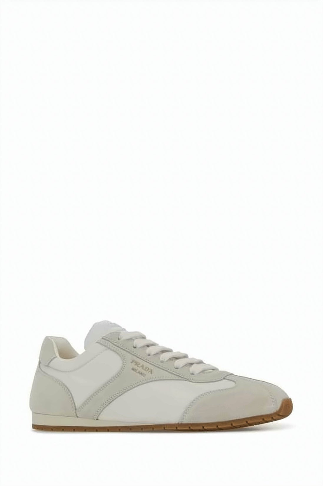Low-Profile Suede And Recycled Polyamide Sneakers