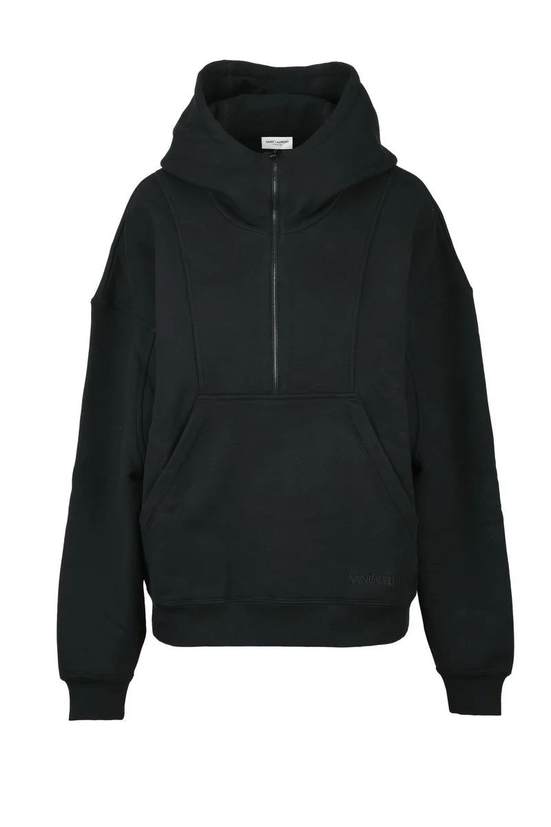 Zip Hoodie - Black