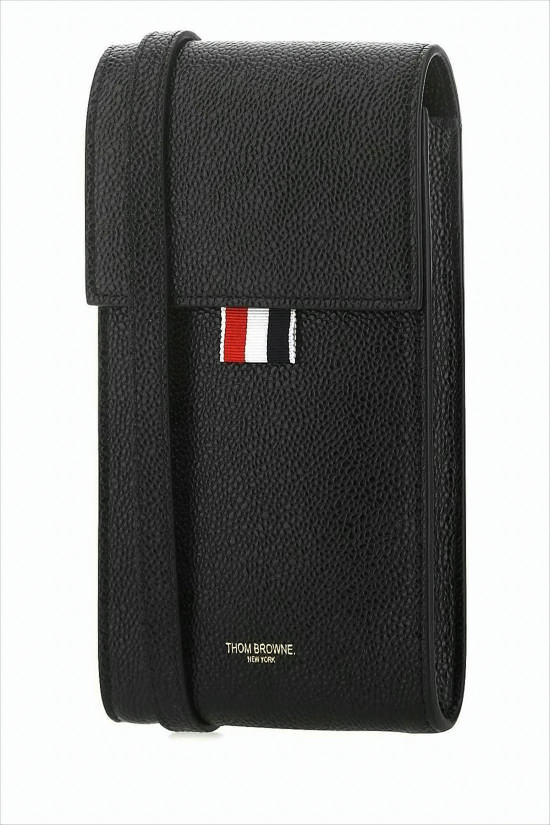 Textured Calf Leather Crossbody Bag