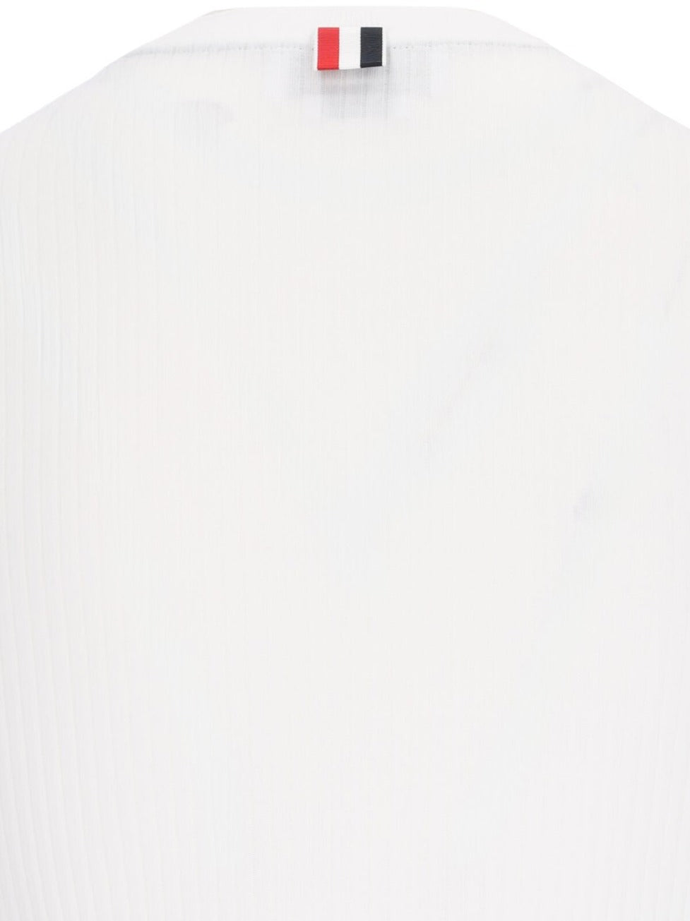 "Three Stripes" Logo T-Shirt – White