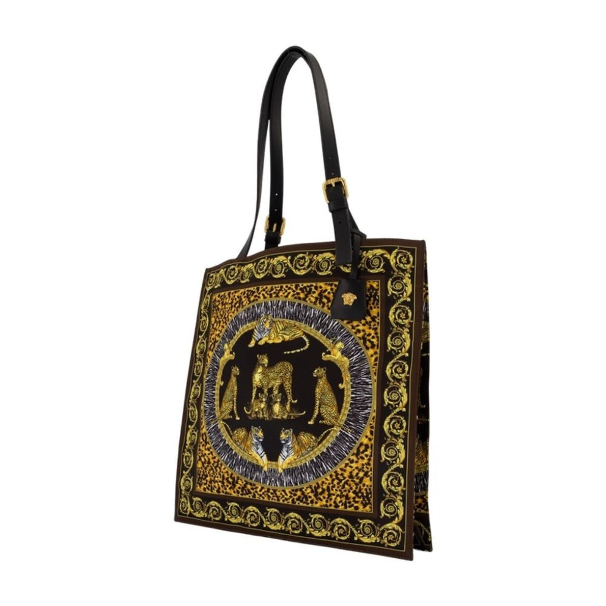 Wild Cats Shopper Bag - Nylon - Multicolor