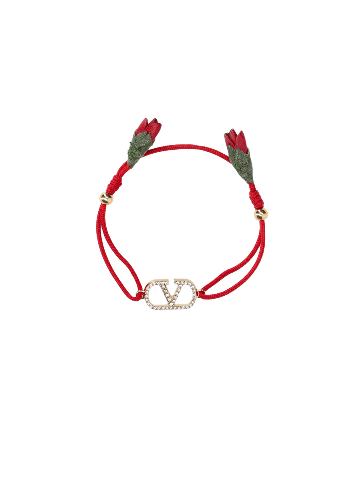 Refined Red Necklace With Intricate Accents